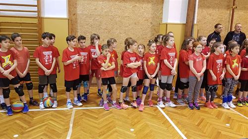 Barevný minivolejbal