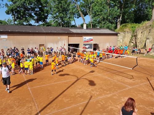 Barevný minivolejbal