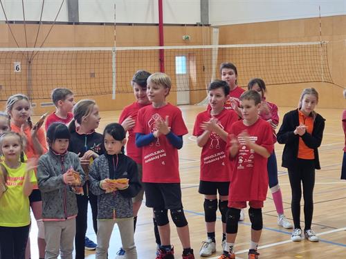 Barevný minivolejbal