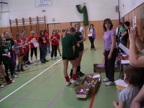 Barevný minivolejbal